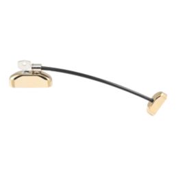 Smith & Locke  Window Restrictor Polished Gold 99mm