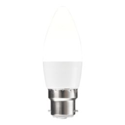 Essentials  B22 Candle LED Light Bulb  470lm 4.2W 4 Pack