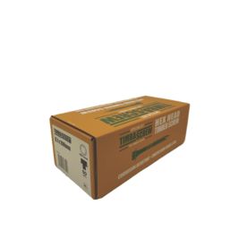 TimbaScrew  Hex Flange Thread Cutting Timber Screws 6.7mm x 200mm 50 Pack