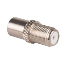 Labgear Coax (Male) to F-Plug (Female) Adaptors 10 Pack