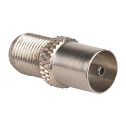 Labgear Coax (Male) to F-Plug (Female) Adaptors 10 Pack