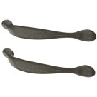 Essentials Chervil Bow Cabinet Handles Antique Pewter 158mm 2 Pieces