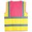 Pro RTX High Visibilty  Waistcoat Yellow / Pink Medium 40" Chest