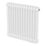 Flomasta 600mm x 605mm 2089BTU White Square 2 Column Radiator