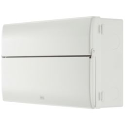 British General Circuit Protection 9-Module 6-Way Part-Populated High Integrity Main Switch Consumer Unit with SPD