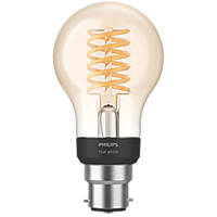Philips Hue  BC Decorative LED Virtual Filament Smart Bulb 7W 550lm