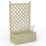 Forest Trellis Rectangular Garden Planter Natural Timber 800mm x 400mm x 1370mm
