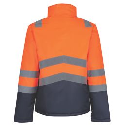 Regatta Pro Hi-Vis Insulated Jacket Orange / Navy Medium 46" Chest