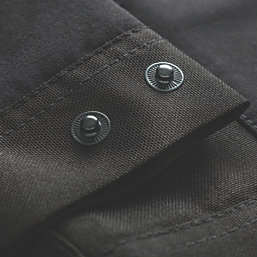Scruffs Pro Flex Plus Work Trousers Black 36" W 34" L