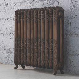 Arroll 794mm x 814mm 4260BTU Antique Bronze Cast Iron 2 Column Radiator