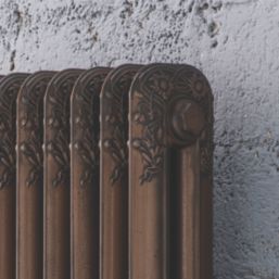 Arroll 794mm x 814mm 4260BTU Antique Bronze Cast Iron 2 Column Radiator