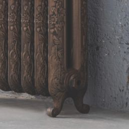 Arroll 794mm x 814mm 4260BTU Antique Bronze Cast Iron 2 Column Radiator