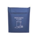 Essentials  160Ltr "Mixed Paper & Card" Aisle Sack Blue