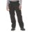 Snickers 6224 Canvas Stretch Trousers Black 36" W 32" L