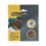 Flexovit  A203F 60 Grit 8-Hole Punched Multi-Material Sanding Discs 115mm 6 Pack