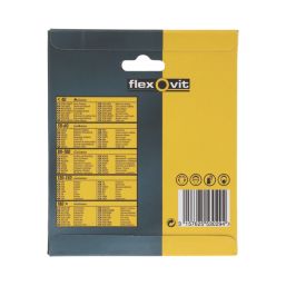 Flexovit  A203F 60 Grit 8-Hole Punched Multi-Material Sanding Discs 115mm 6 Pack