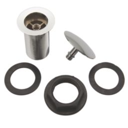 Highlife Bathrooms Unslotted Free Flowing Basin Waste Chrome 65mm