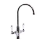 ETAL Cora Dual Lever Mono Mixer Kitchen Tap Chrome