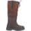 Cotswold Broadway Size 8 Womens Brown Waterproof Slip-On Non Safety Work Boots