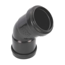 FloPlast Push-Fit Bend Black 135° 32mm
