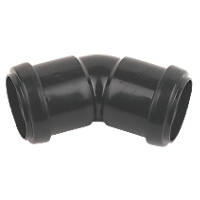 FloPlast Push-Fit Bend Black 135° 32mm