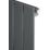 Ximax 1800mm x 295mm 1949BTU Anthracite Vertical Designer Radiator