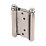 Eclipse Satin Stainless Steel  Spring Hinges 103mm x 43mm 2 Pack