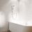 Aqualisa Smart Link HP/Combi Rear-Fed Chrome Thermostatic Dual Outlet Concealed Smart Shower with Bath Filler & Adjustable Head