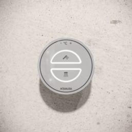 Aqualisa Smart Link HP/Combi Rear-Fed Chrome Thermostatic Dual Outlet Concealed Smart Shower with Bath Filler & Adjustable Head