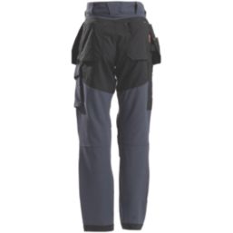 Hard Yakka Toughmaxx Lite Holster Work Trousers Dark Navy 32" W 32.5" L