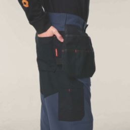 Hard Yakka Toughmaxx Lite Holster Work Trousers Dark Navy 32" W 32.5" L