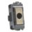 Knightsbridge GDM012AB 0A Grid Flex Outlet Antique Brass