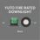 4lite Yuto Fixed  Fire Rated LED Downlight  Black 5W 630lm 6 Pack