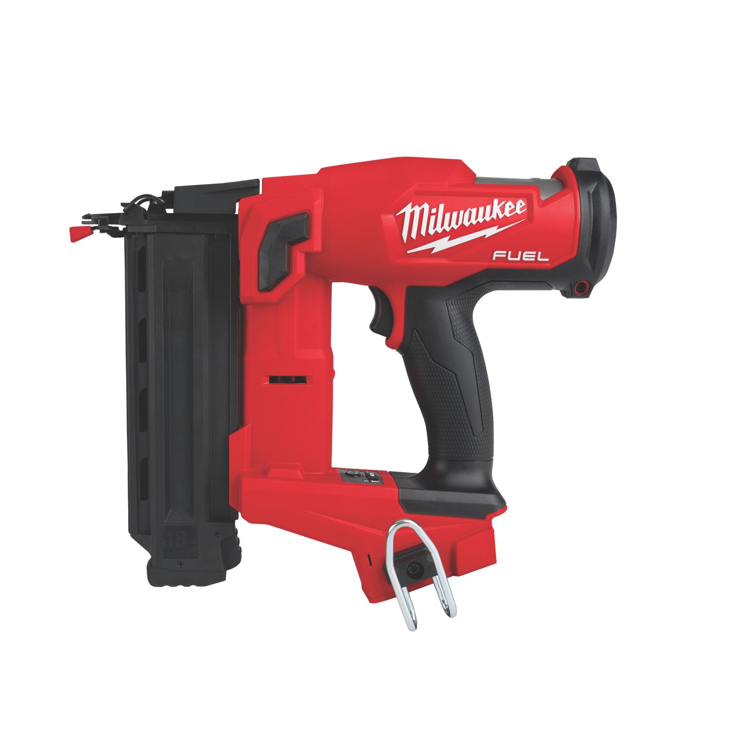 Milwaukee M18 FN18GS-0 FUEL 54mm 18V Li-Ion RedLithium Brushless Second Fix Cordless Nail Gun - Bare (398EN)