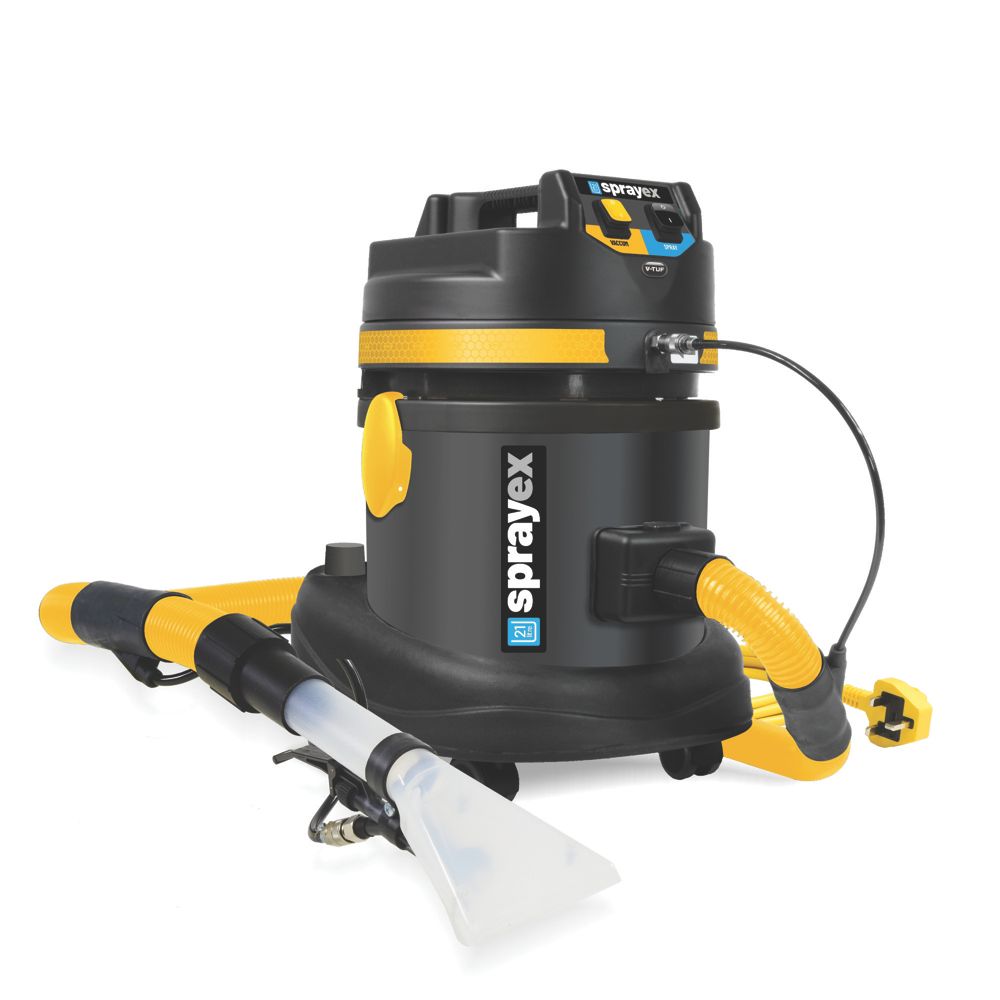 V-Tuf SPRAYEX HDV240 1400W Heavy Duty Spray Extraction Machine 240V
