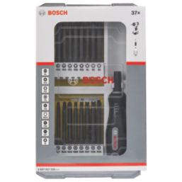 Bosch  1/4" Hex Shank Mixed Extra Hard Screwdriver Bits 37 Piece Set