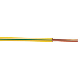 Time 6491X Green/Yellow 1-Core 16mm² Conduit Cable 10m Coil