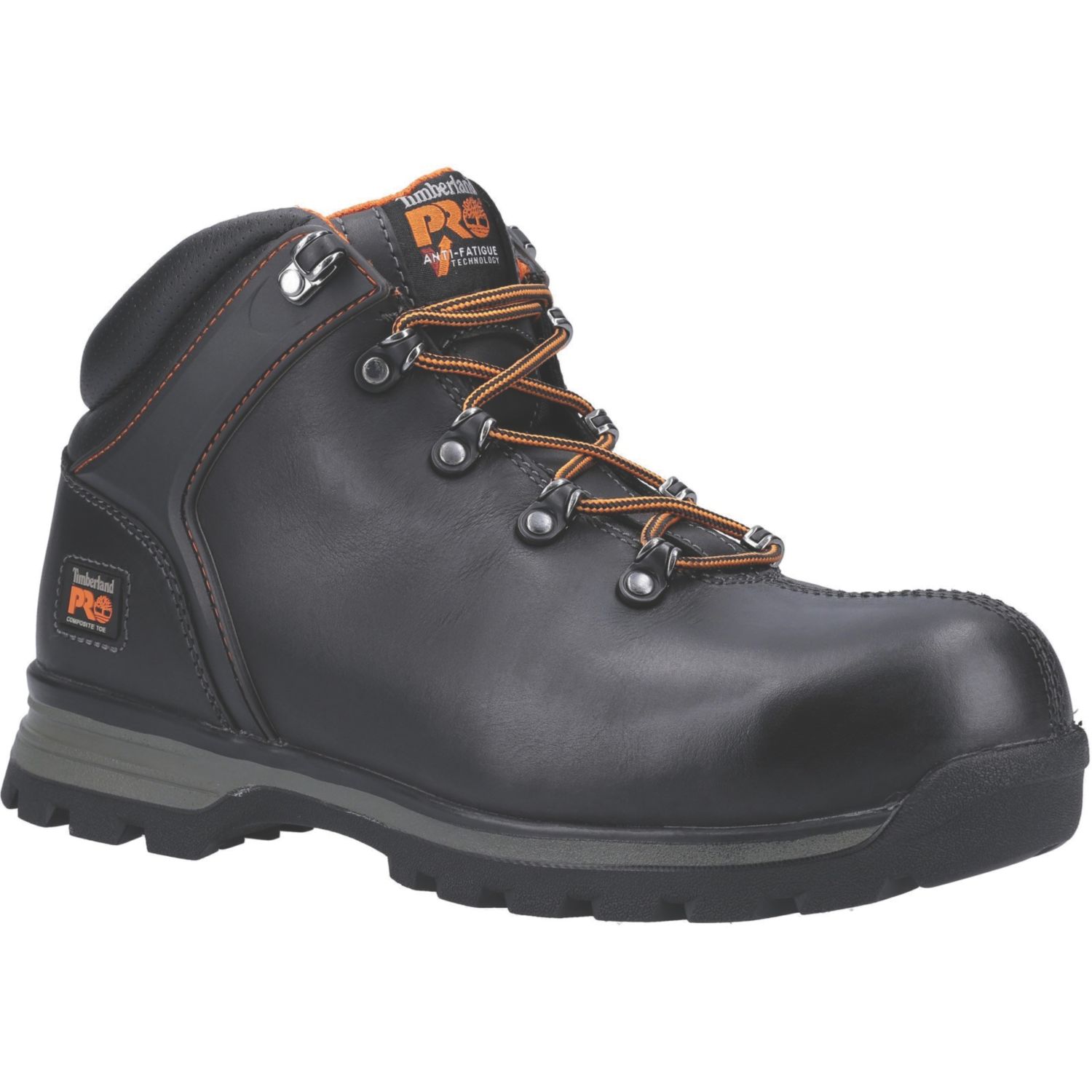 Timberland Pro Splitrock XT Size 6 Black Water-Resistant Safety Boots (398KE)