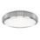 4lite  LED Wall/Ceiling Light with Microwave Sensor Chrome 18W 1847lm