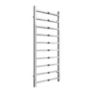 Reina 1200mm x 500mm 1170BTU Chrome Flat Designer Towel Radiator