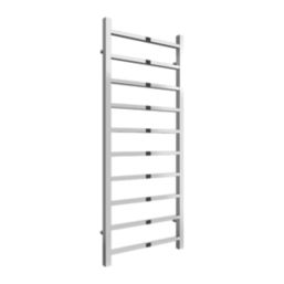 Reina 1200mm x 500mm 1170BTU Chrome Flat Designer Towel Radiator
