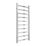 Reina 1200mm x 500mm 1170BTU Chrome Flat Designer Towel Radiator