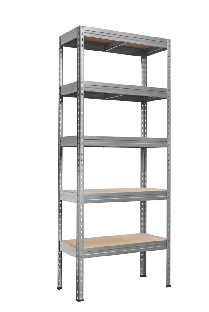 Steel shop shelving unit