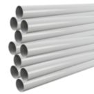 Essentials Tubes White 1220mm x 25mm 10 Pack
