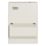 Crabtree Starbreaker 6-Module 4-Way Part-Populated  Main Switch Consumer Unit