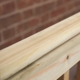 Forest Ultima 16' x 8' (Nominal) Flat Pergola & Patio Deck Kit