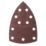 40 Grit 11-Hole Punched Multi-Material Sanding Sheet 150mm x 100mm 5 Pack