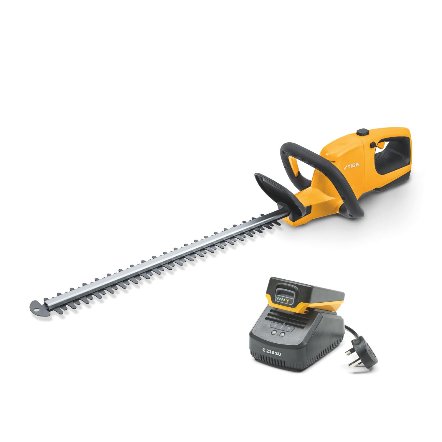 Stiga HT 100e Kit 55cm 20V 1 x 2.0Ah Li-Ion E-Power Cordless Hedge Trimmer (399PW)