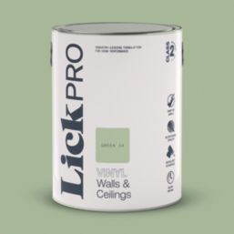 LickPro  5Ltr Green 14 Vinyl Matt Emulsion  Paint