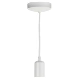 Knightsbridge  Contemporary Pendant Matt White